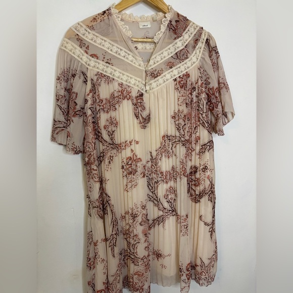 Aritzia Wilford Cottagecore Pleated Mini Dress - Picture 4 of 10